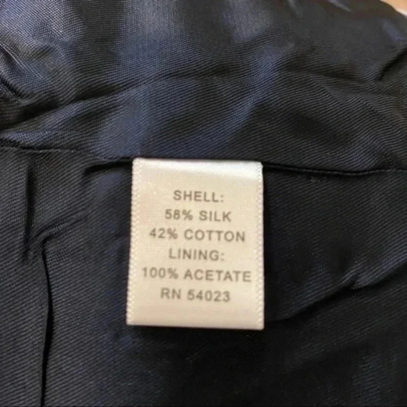 Banana republic geometric silk blend crop jacket 2 - Picture 7 of 7